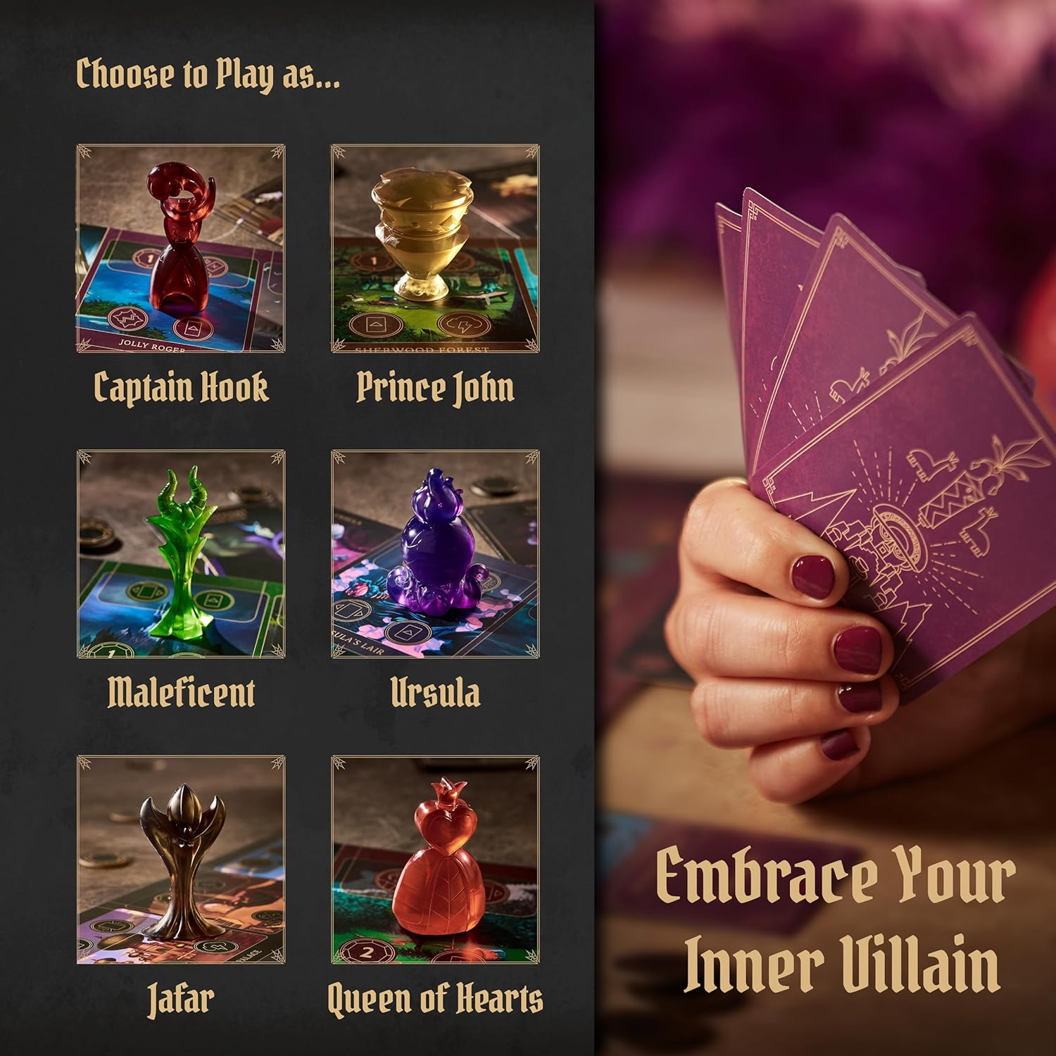 Ravensburger Disney Villainous Strategy Board Game for Age 10 and Up - 2019 Toty Game of The Year Award Winner