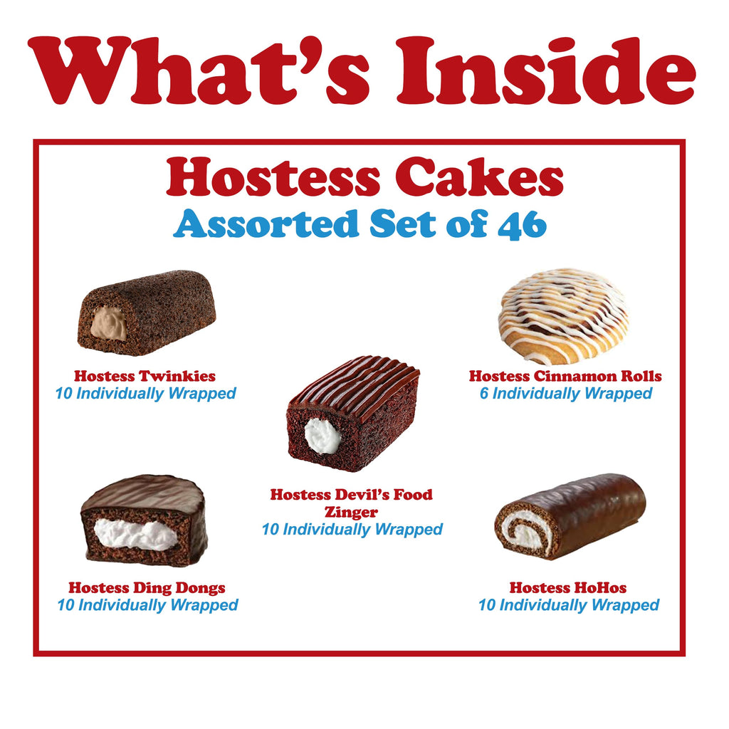 Hostess Variety Pack, 30 Count, Surprise Mix Of Pastries