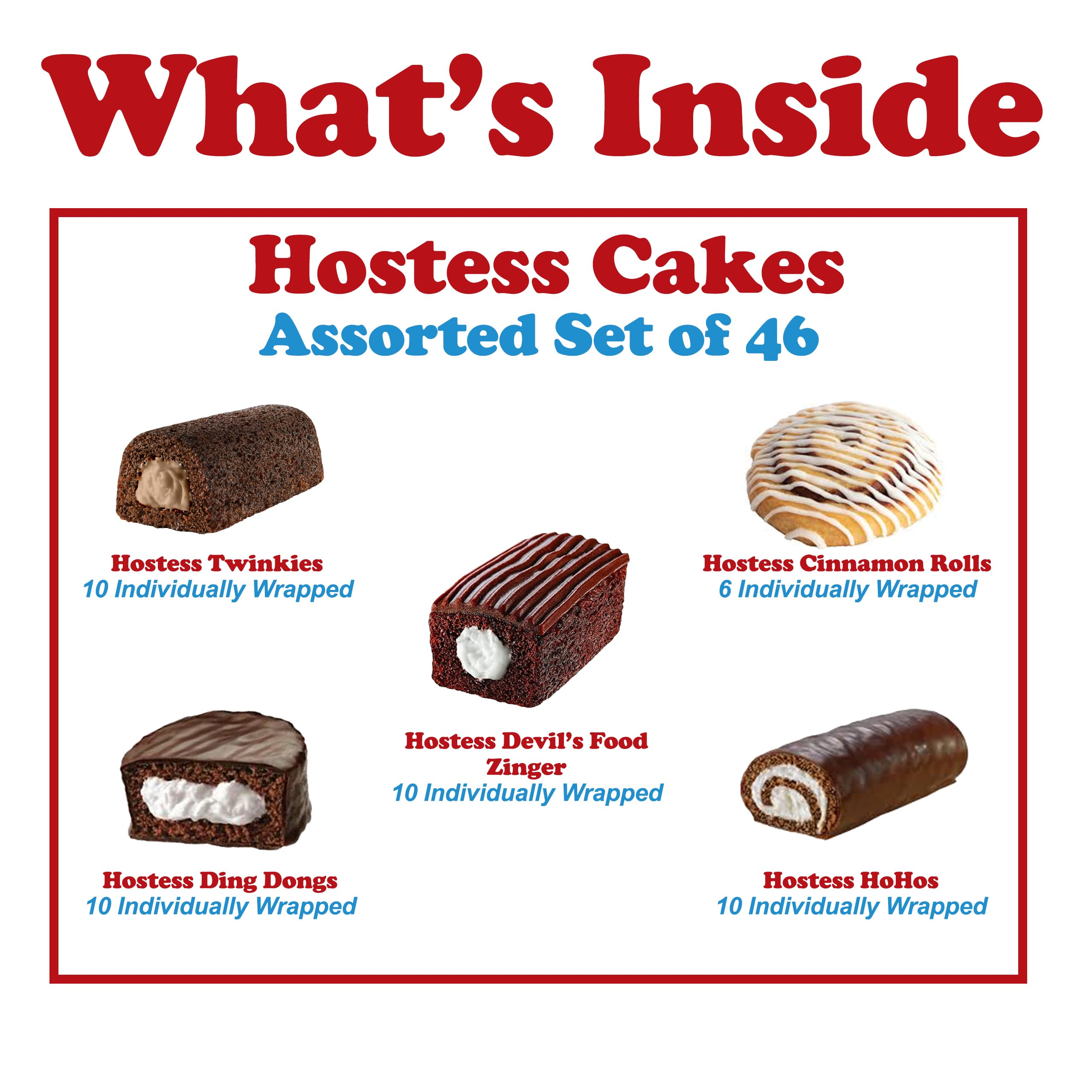 Hostess Variety Pack, 30 Count, Surprise Mix Of Pastries