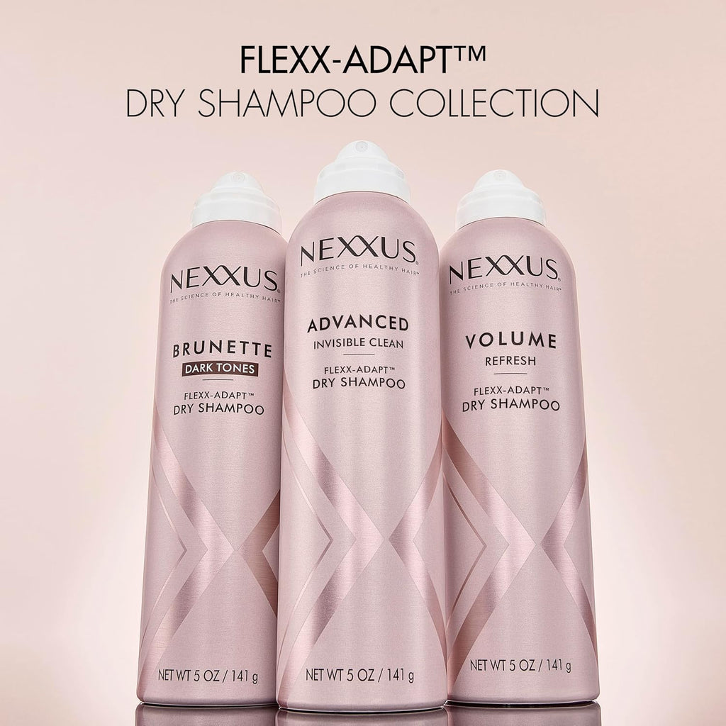 Nexxus Styling Refreshing for Hair Volume Volume Refresh Dry Shampoo Powered by FLEXX-ADAPT™ Technology and Infused with a Protein Complex 5 oz