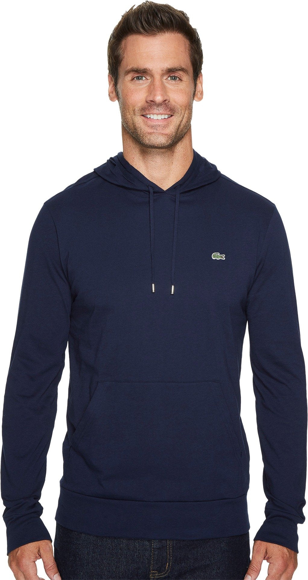 Lacoste Men's Long Sleeved Hooded T-Shirt