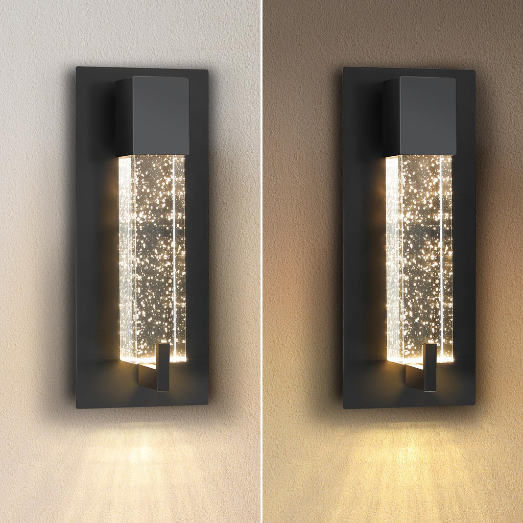 WOSHITU LED Wall Sconce Light: 11 Inch Gold Modern Sconces Wall Lighting 3000K Dimmable Crystal Wall Lamps Indoor Bathroom Sconce Wall Mount Light Fixtures for Living Room/Bedroom/Hallway
