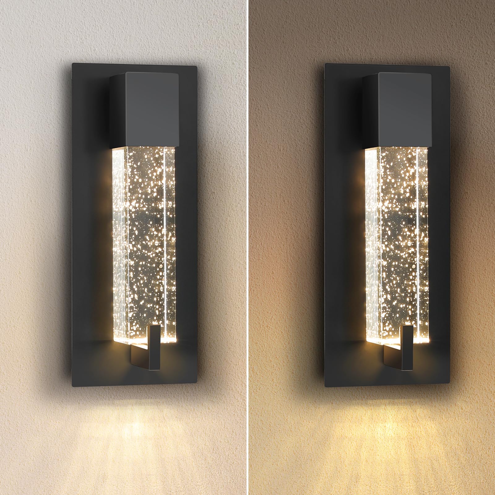 WOSHITU LED Wall Sconce Light: 11 Inch Gold Modern Sconces Wall Lighting 3000K Dimmable Crystal Wall Lamps Indoor Bathroom Sconce Wall Mount Light Fixtures for Living Room/Bedroom/Hallway