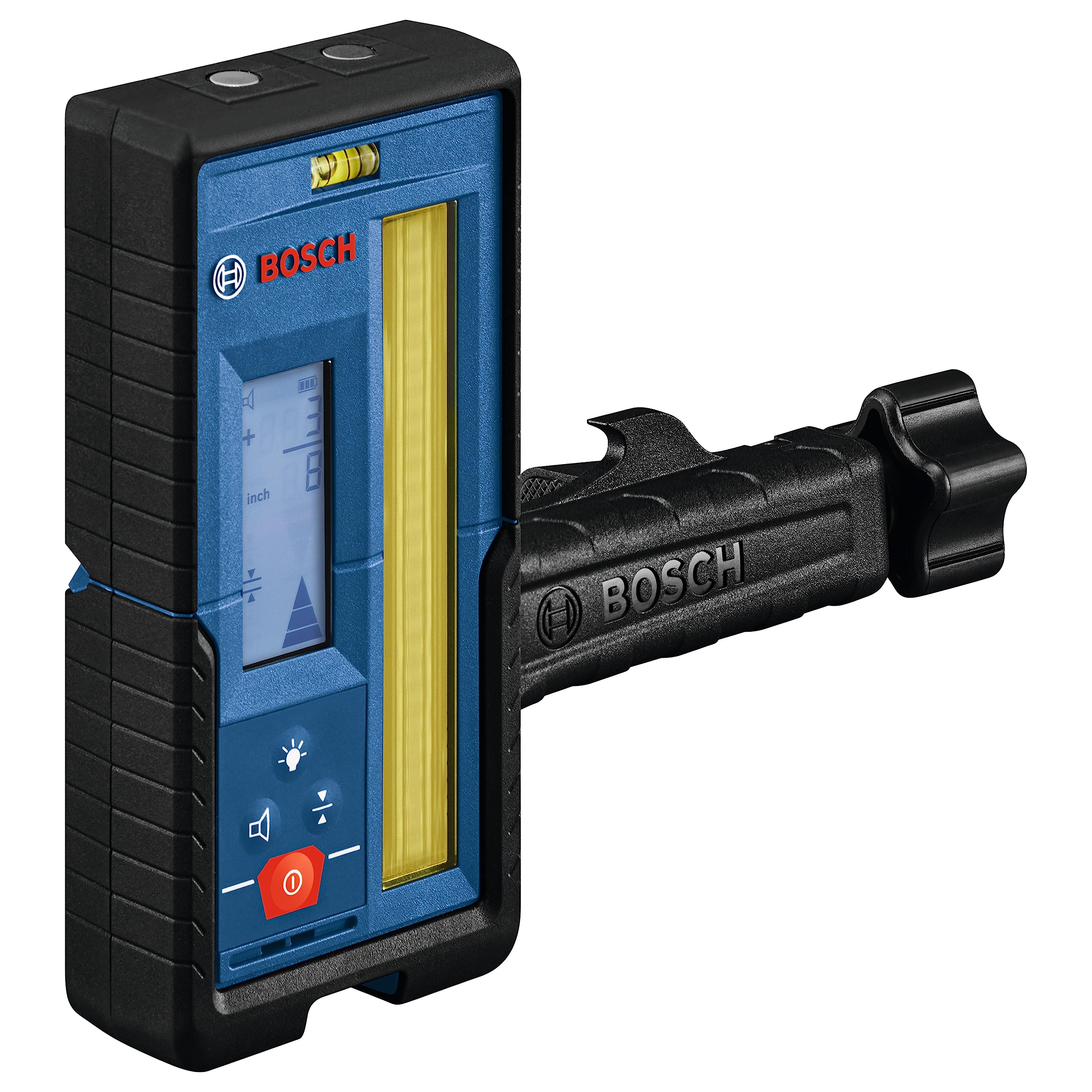 BOSCH LR1 500 Ft Green-Beam Rotary Laser Receiver, Includes Mounting Bracket & 9V Battery