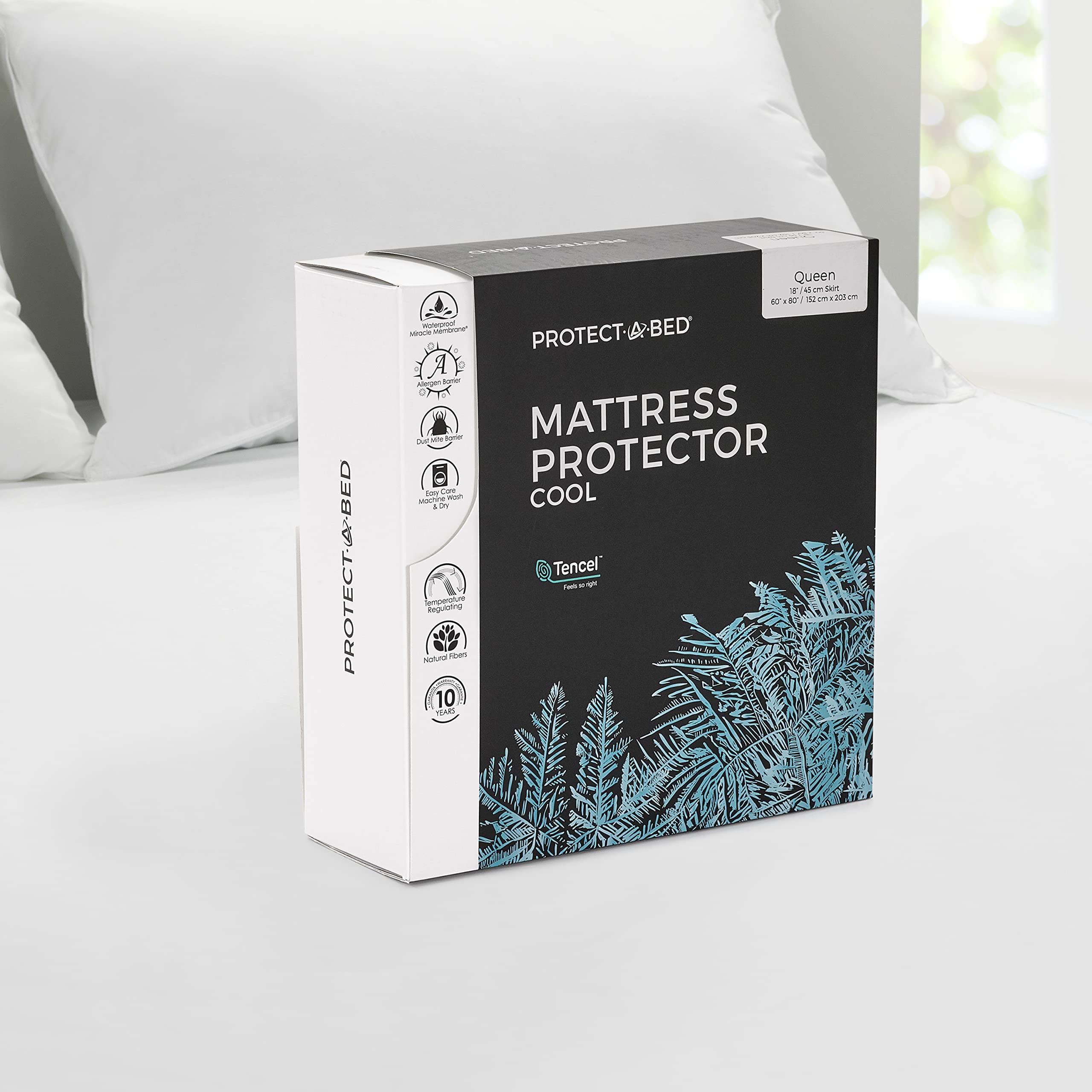 Arctic Chill Mattress Protector, Protect-A-Bed, Waterproof, 5-Sided, Twin