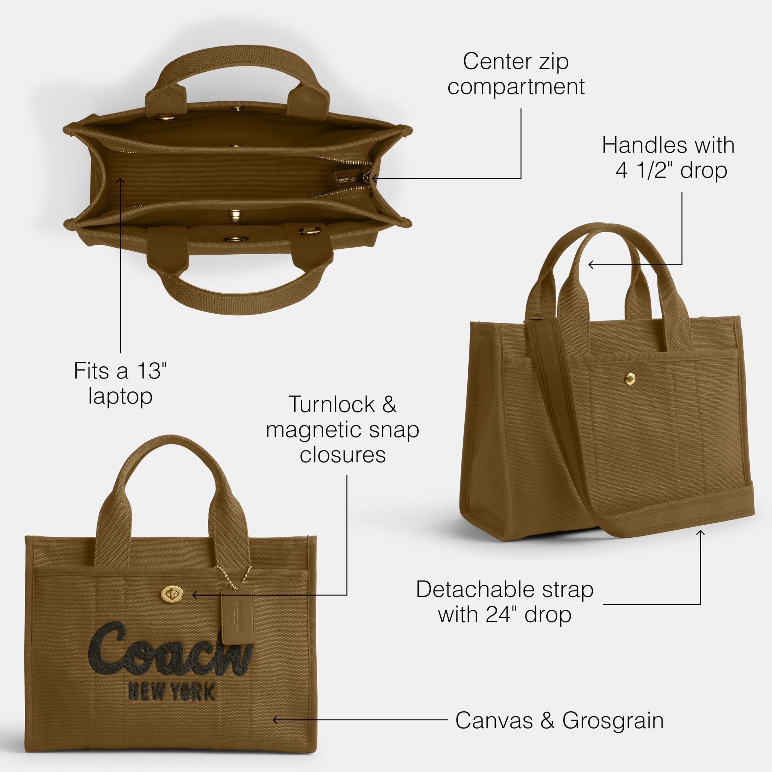 Coach Women’s Cargo Tote
