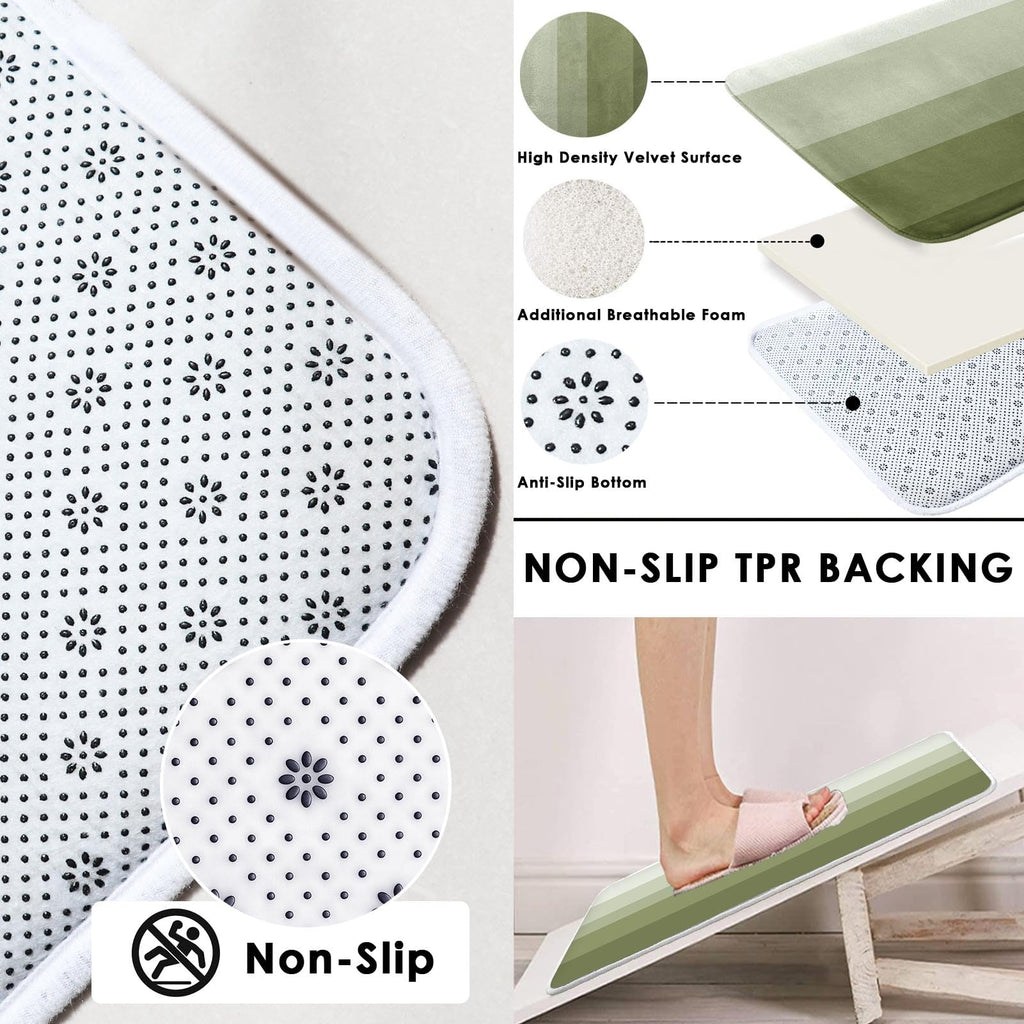 Beige Geometric Shower Curtain Set with Toilet Lid Cover and Non-Slip Rugs for Bathroom, Black Grey White Checkered 4 Pcs Shower Curtain, Modern Abstract Bathroom Set with 12 Hooks
