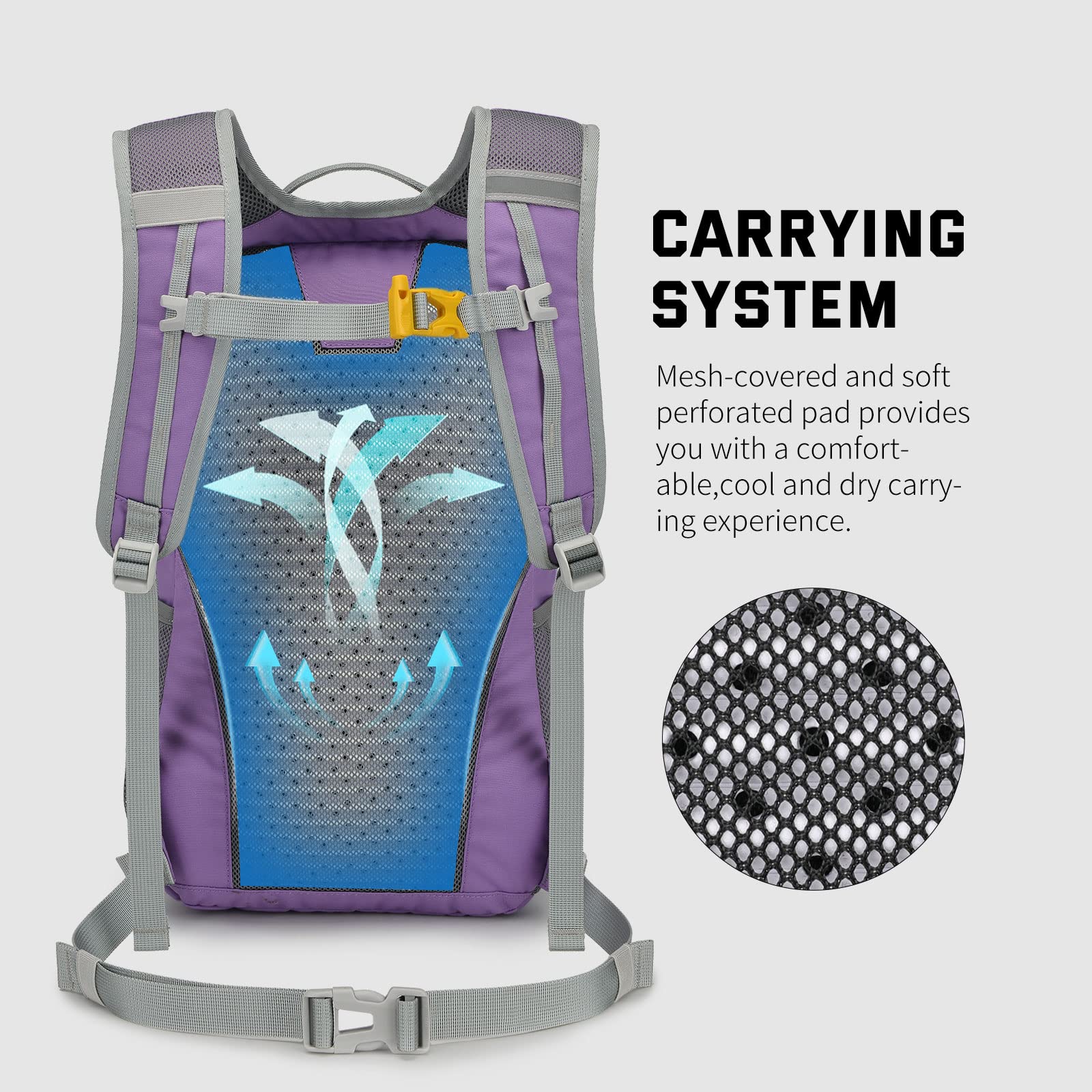 SKYSPER Small Hiking Backpack, 20L Lightweight Travel Backpacks Hiking Daypack for Women Men