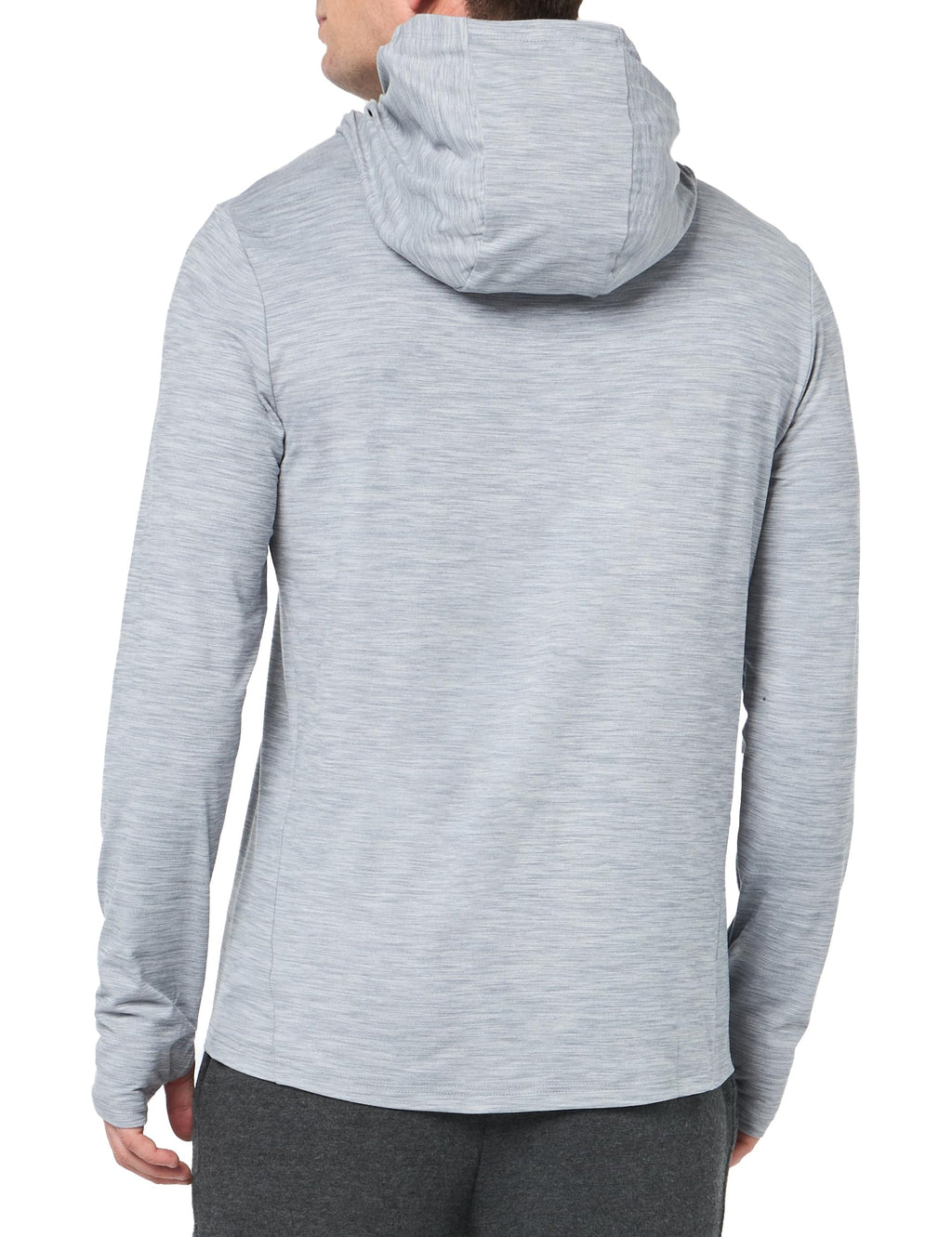 Amazon Essentials Men's Long Sleeve Quick Dry Performance Tech Hooded Workout T-Shirt