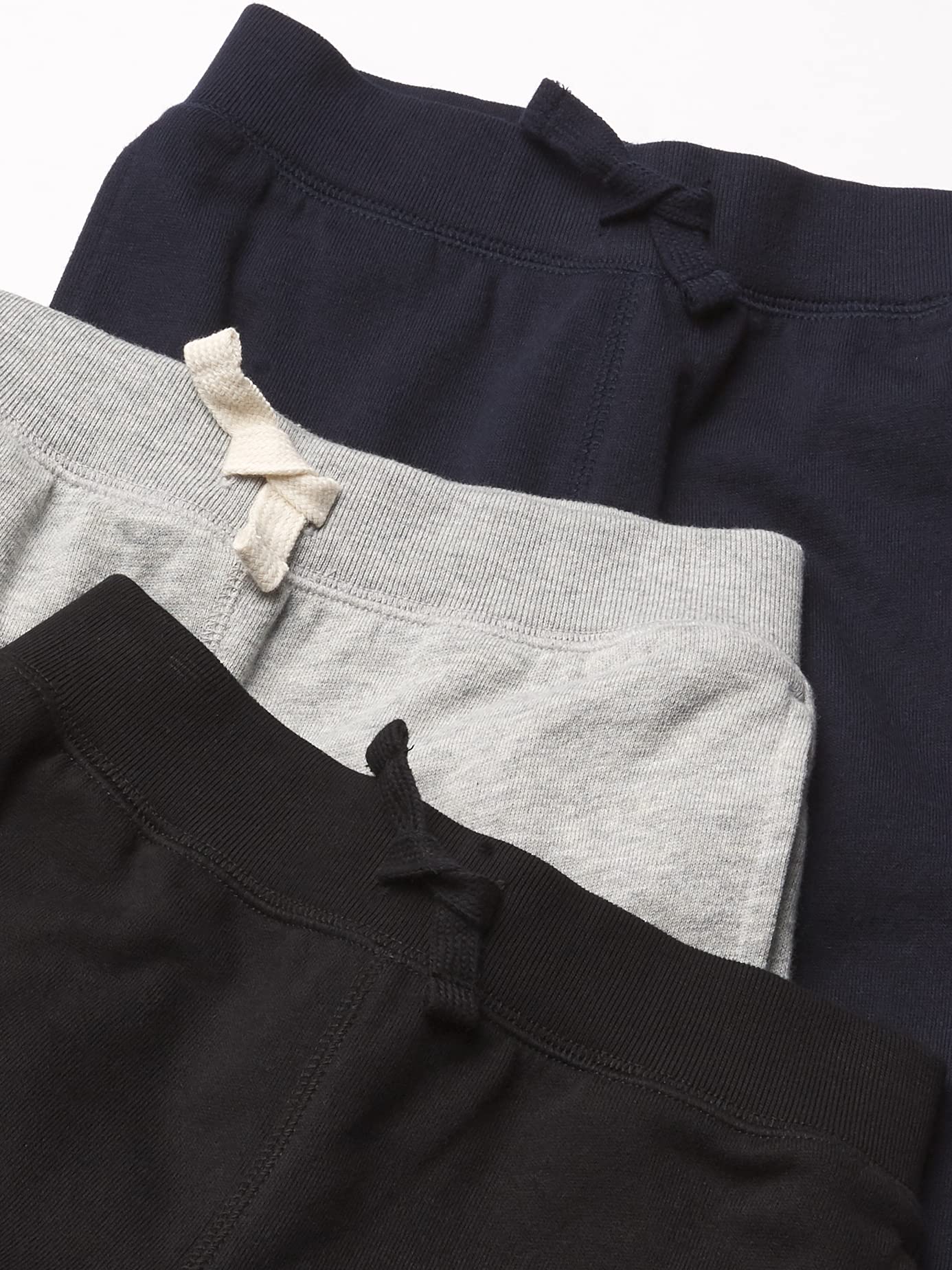 And Toddler Boy Active Striped Fleece Jogger Pants 2-pack
