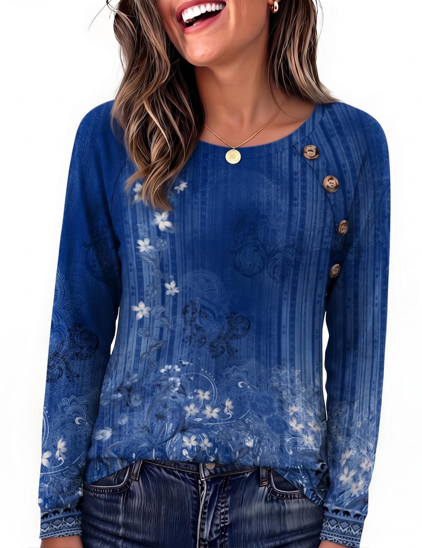 Zeagoo Womens Long Sleeve Tshirts Casual Tunic Tops Work Fashion Cute Sweaters Fall Outfits 2026 Dressy Blouse