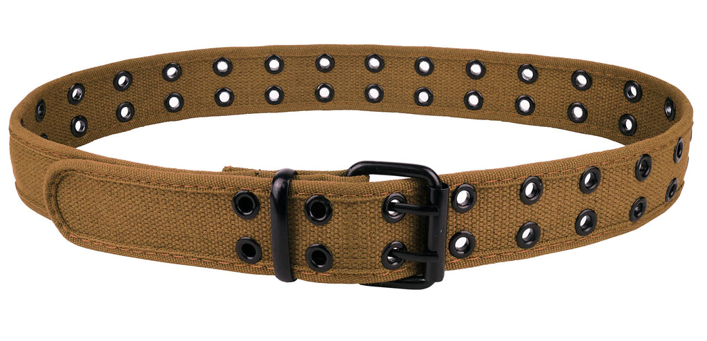 Gelante Canvas Double Grommet Hole Belt 12 Colors