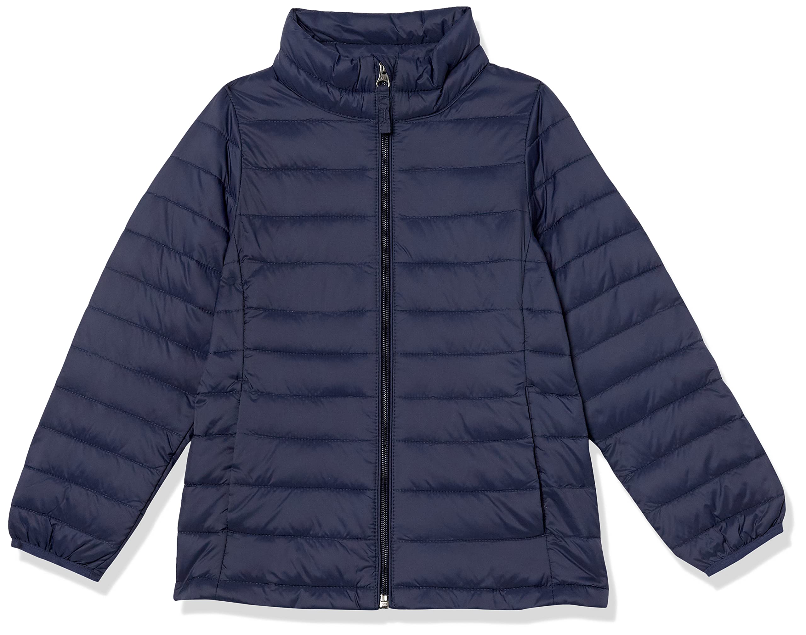 Amazon Essentials girls Light-weight Water-resistant Packable Mock Puffer Jackets