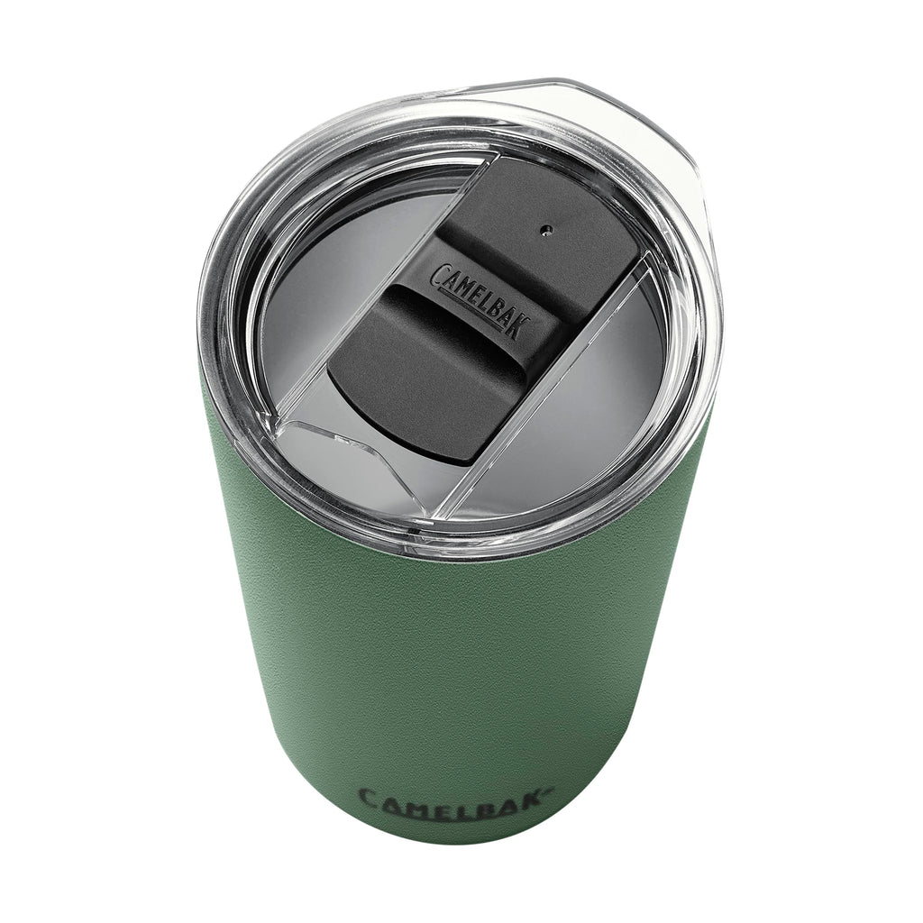 CamelBak Horizon Insulated Stainless Steel Tumbler with Tri Mode Spill Resistant Lid, 16oz, Moss
