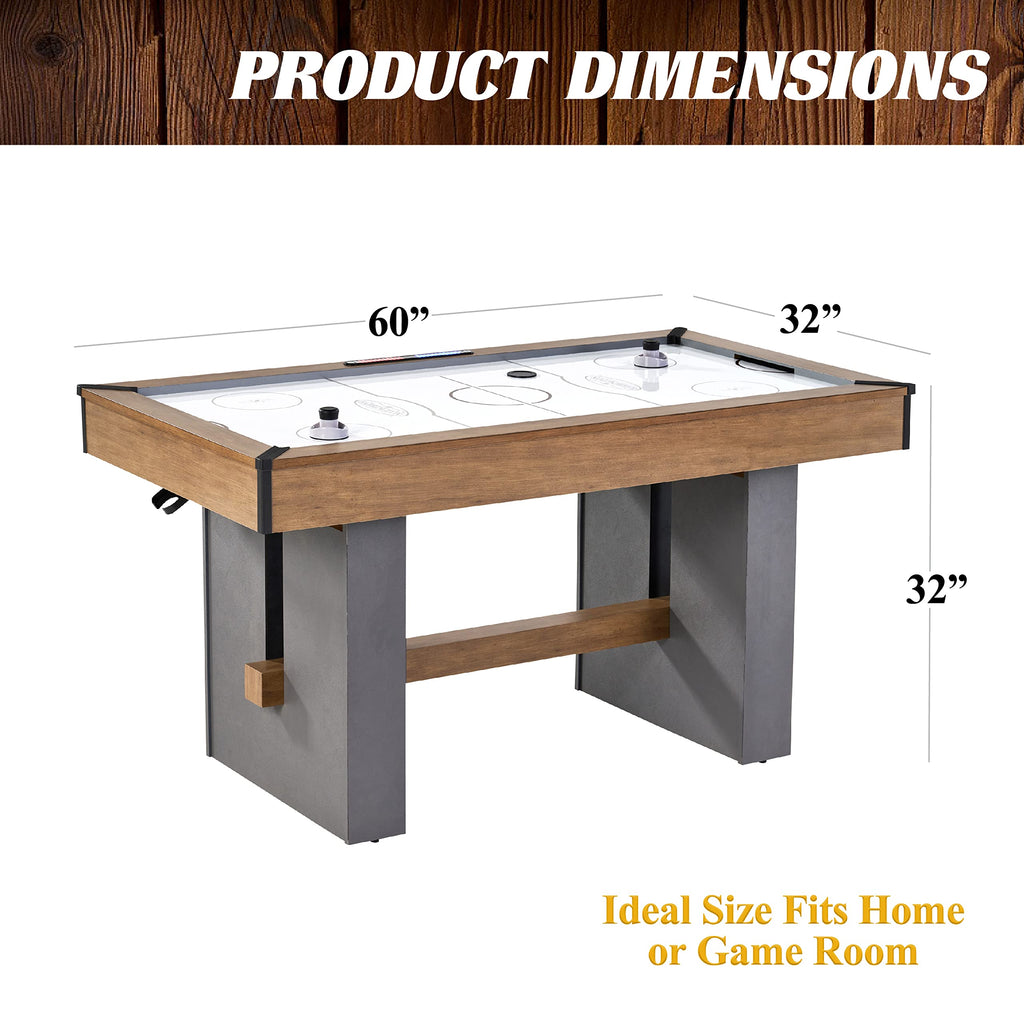 Barrington Billiards Air Hockey Table with Accessories, Perfect for Family Game Rooms | with Accessories