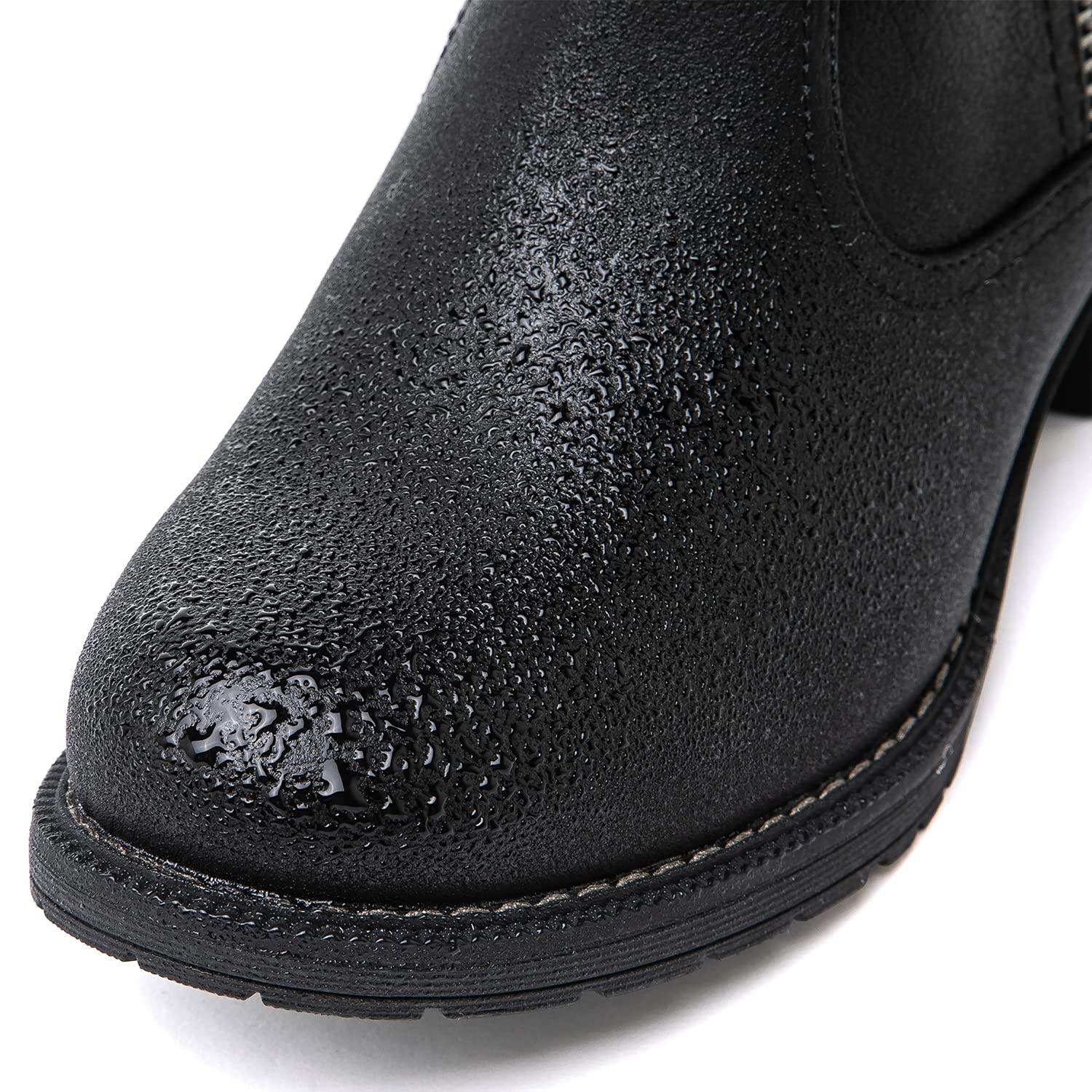 GLOBALWIN Women's Knee High Boots Fashion Comfortable Riding Boots For Women Low Heel