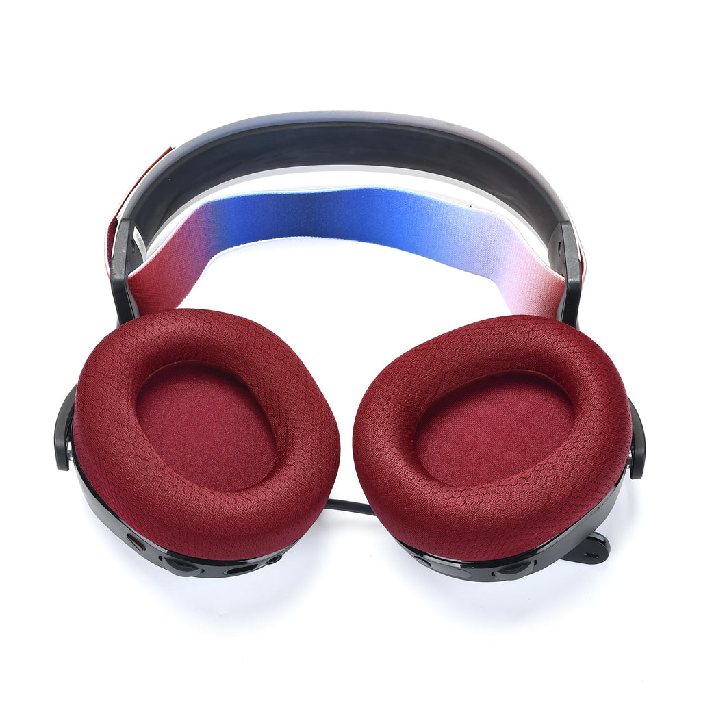 Arctis 3/5 / 7/9 Replacement Black Fabric Ear Pads Cushion Compatible with SteelSeries Arctis 3 / Arctis 5 / Arctis 7 Arctis 9 / Arctis 1 / Arctis pro Lossless Wireless Gaming Headset Headphone