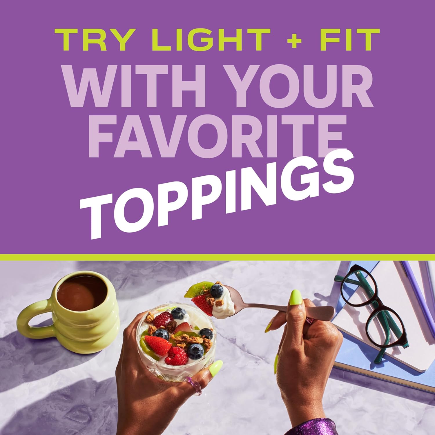 Light & Fit by Dannon Greek Nonfat Yogurt, Vanilla, Gluten-Free, 32 oz.