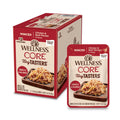 Wellness CORE Tiny Tasters Pate Adult Wet Cat Food, Natural, Protein Rich, Grain Free, Chicken Recipe, 1.75 oz, Pack of 12 Pouches