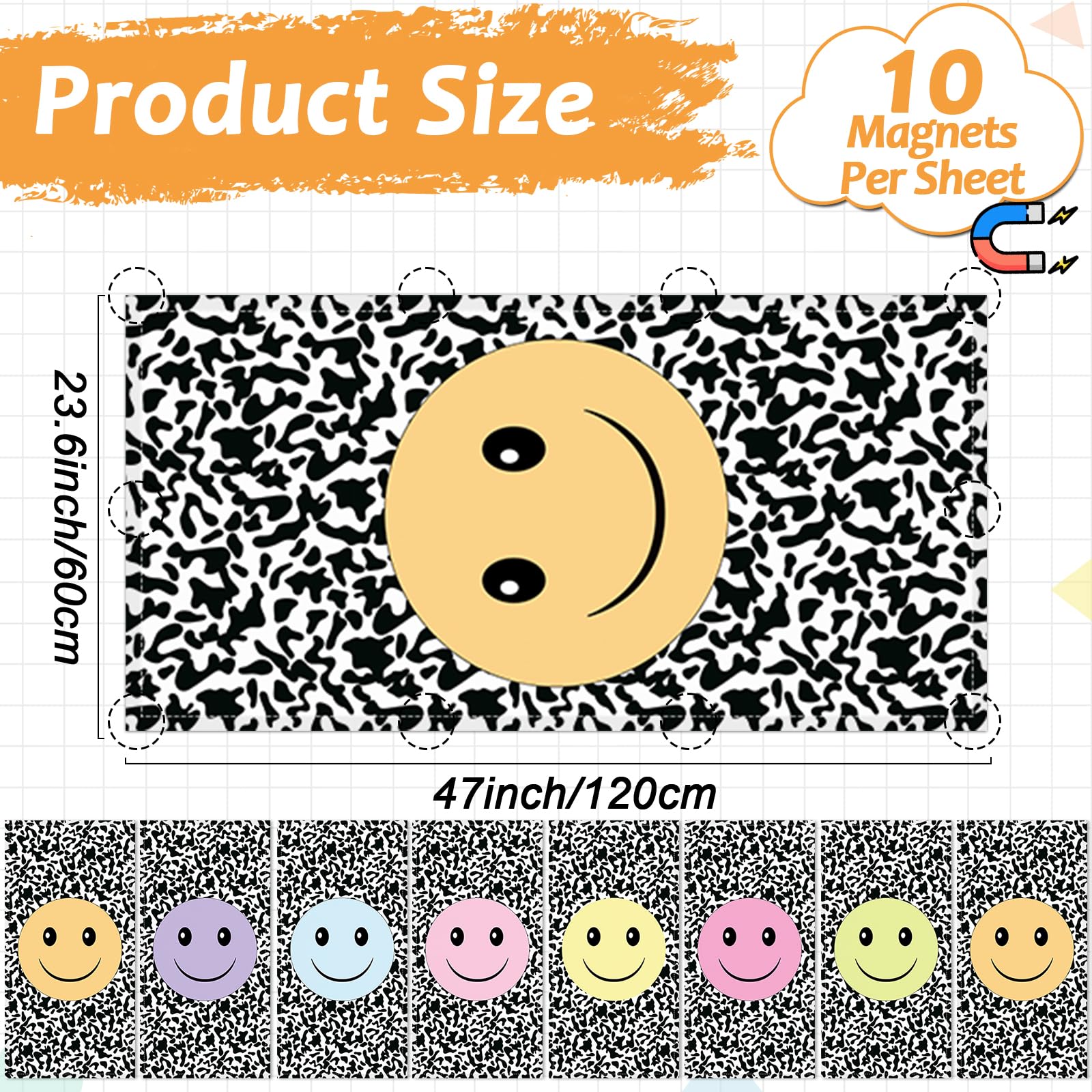 8 Pcs Fluorescent Light Covers with 80 Magnets Decorative for Classroom Ceiling Lights 4 x 2 Feet Magnetic Light Cover Filter Easy Install for Office Hospitals Drop Home Ceiling Supplies (Animal)