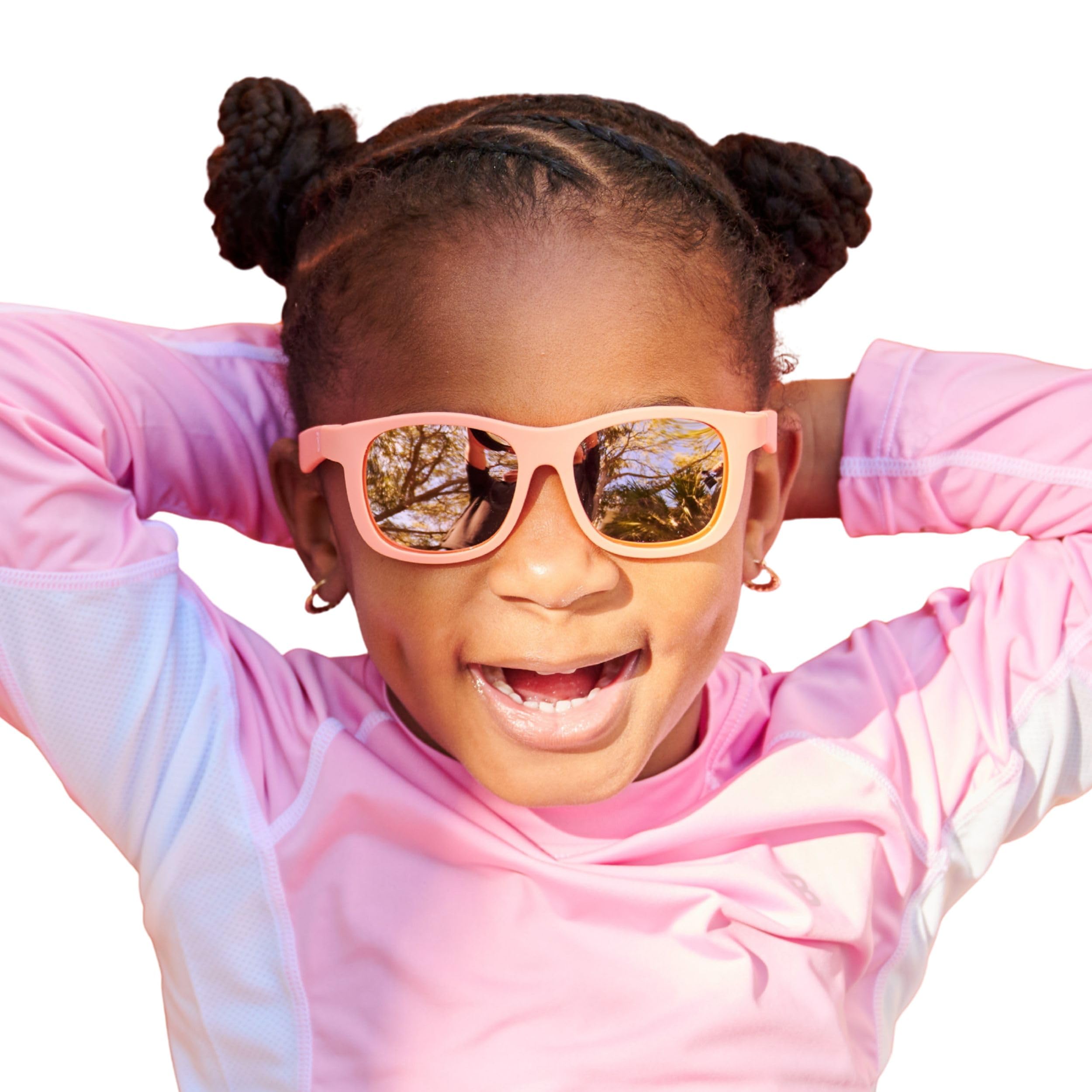 Babiators Original Navigator Baby & Toddler Sunglasses | 100% UV Protection, Shatter-Resistant, Flexible Rubber Frames