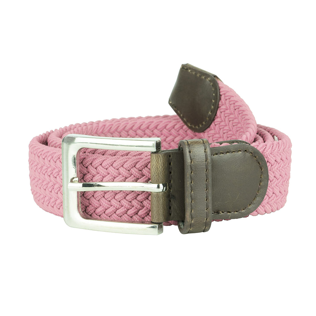 Gelante Canvas Elastic Fabric Woven Stretch Multicolored Braided Belts
