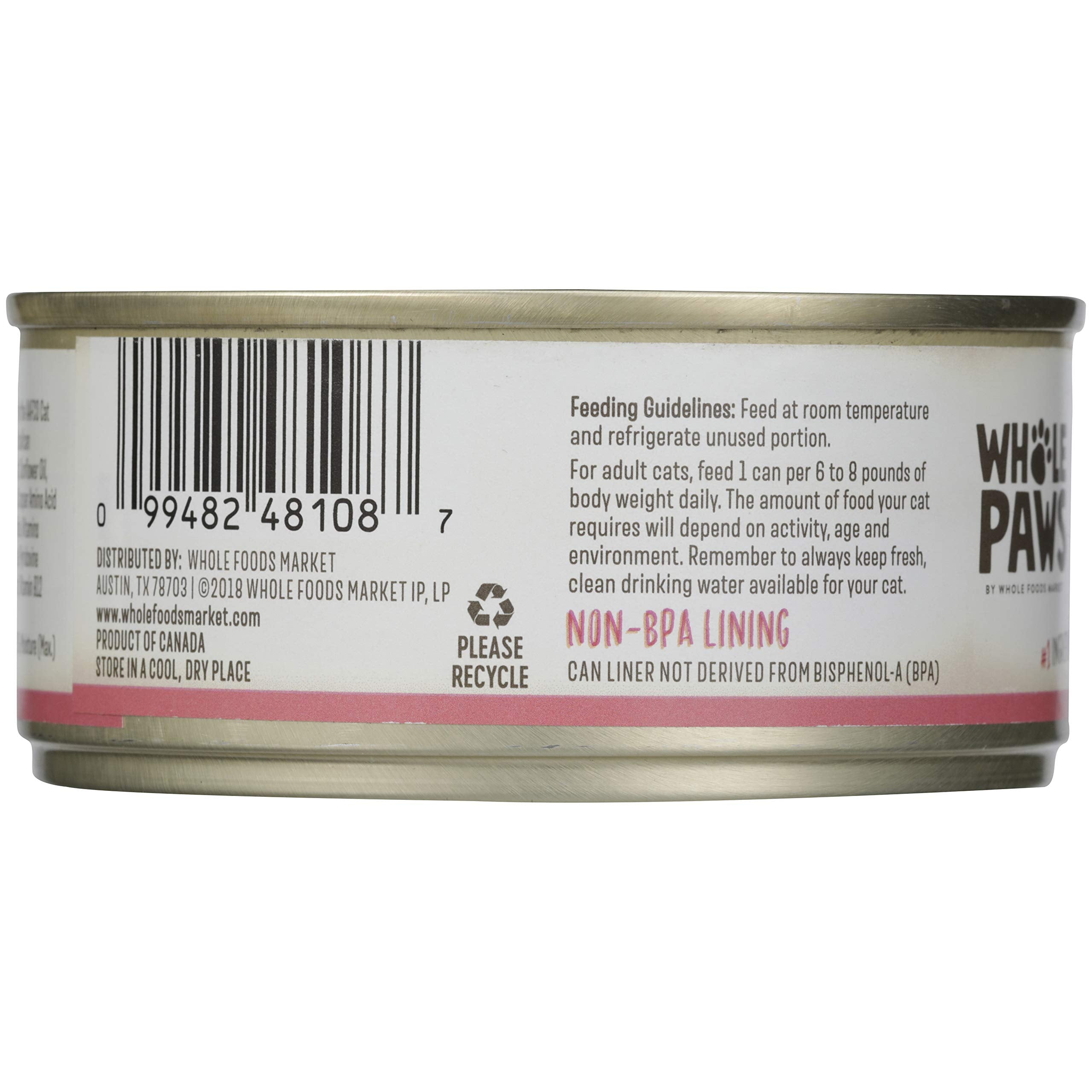 Whole Paws, Grain-Free Wet Cat Food, Chicken Paté, 5.5 Ounce