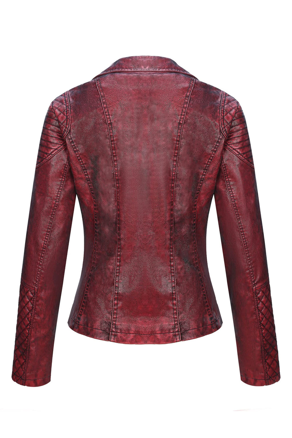 Bellivera Women's Faux Leather Casual Jacket 2026 Spring Trendy Motorcycle Outfits Lightweight Classic Coat