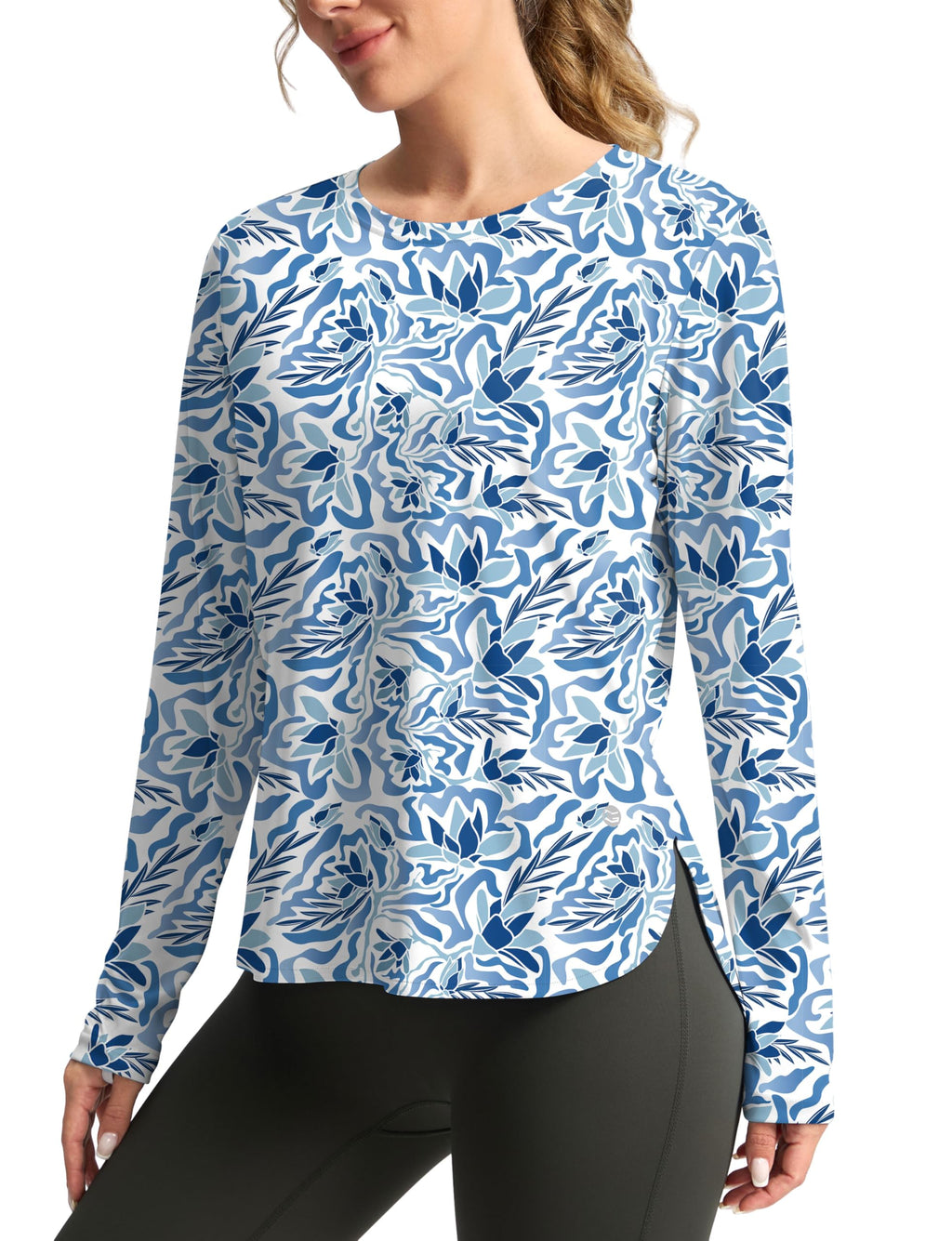 Women's Sun Shirts UPF 50+ Long Sleeve UV Protection Shirt Lightweight Quick Dry Workout Hiking Tops for Women