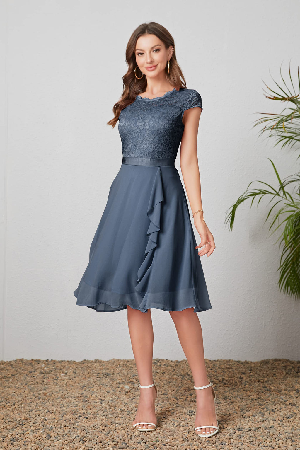 Women's Cocktail Dresses for Women Evening Party, Tea Party Dress for Women 2025 Wedding Guest Dress Prom Semi Formal Dress