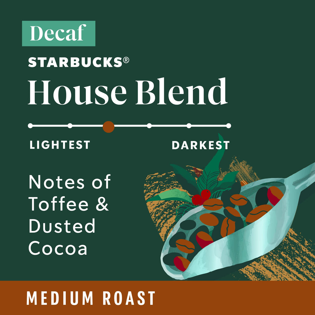 Starbucks House Blend, K-Cup for Keurig Hot Brewers, 72-Count
