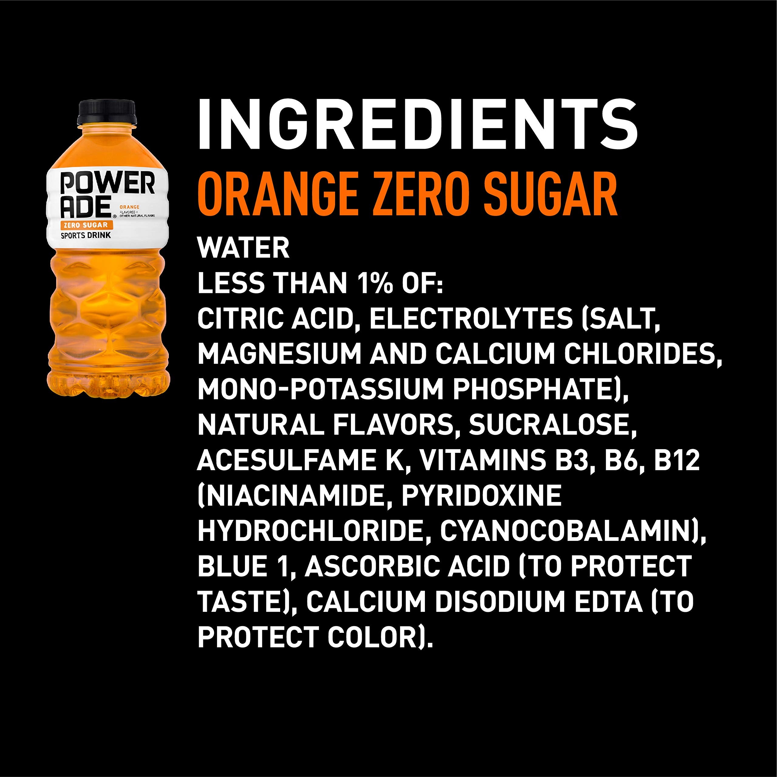 POWERADE White Cherry Zero, 28 Fl oz