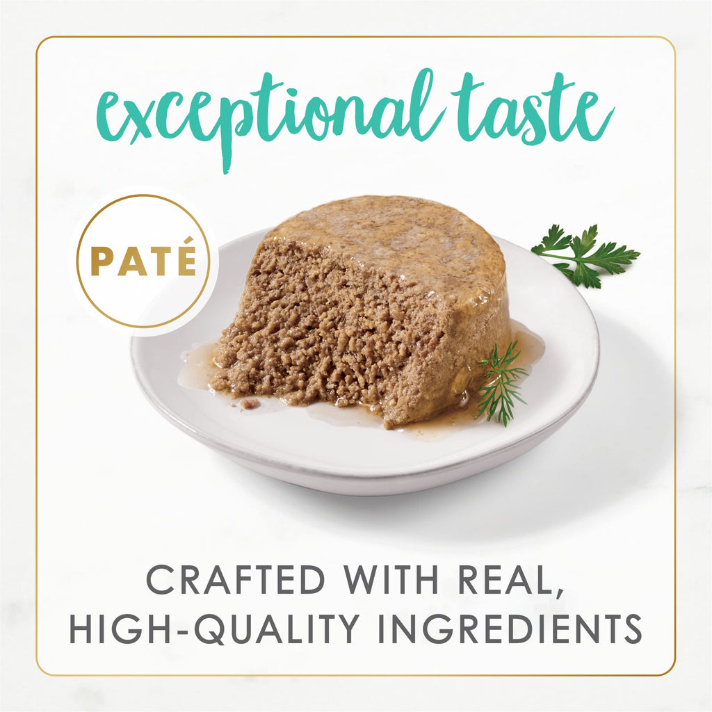 Purina Fancy Feast Wet Cat Food Pate Gourmet Naturals Ocean Whitefish Recipe - (Pack of 12) 3 oz. Cans
