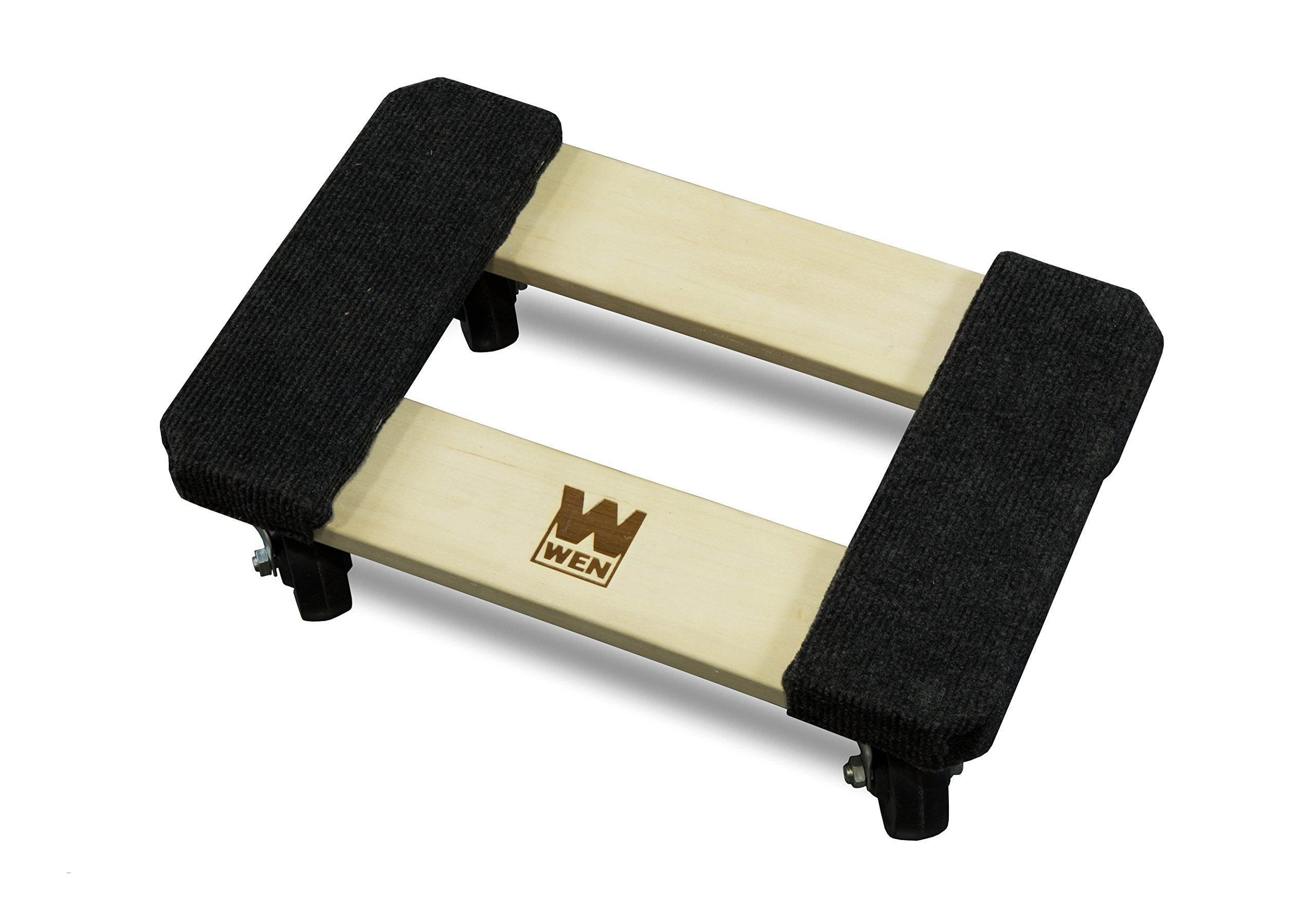 WEN 721218 1000 lbs. Capacity 12 in. x 18 in. Hardwood Furniture Dolly (2-Pack)