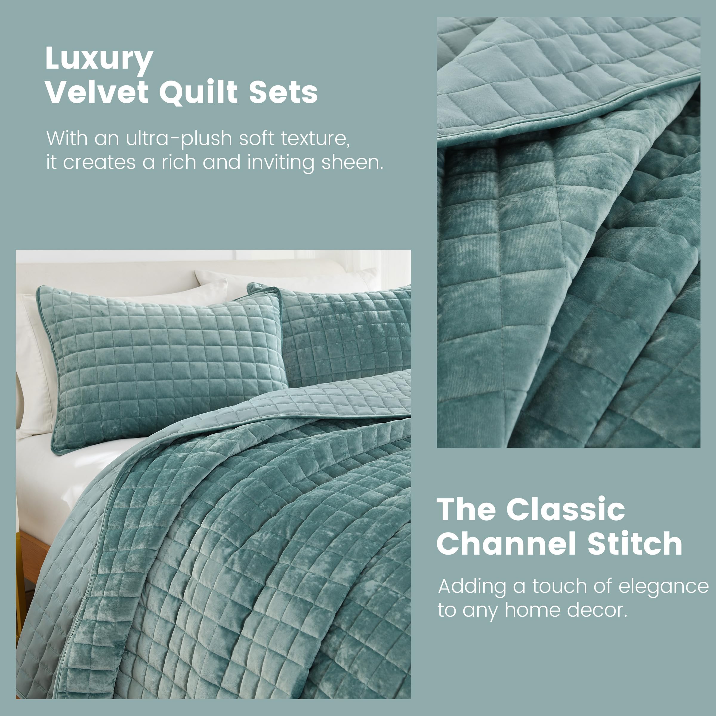 Secgo Twin Comforter Set for Bed - 100% Cotton Quilts Twin Size, Black Bedspreads with 2 Pillow Shams, Patchwork Reversible Lightweight Bedding