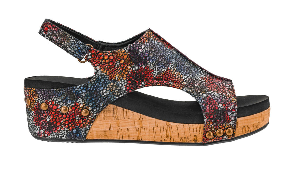 Corkys Footwear Volta Wedge - Chic Elegance Meets All-Year Comfort with a 2-Inch Cork Heel and Marshmallow Insole for Stylish Everyday Wear and All-Day Comfort