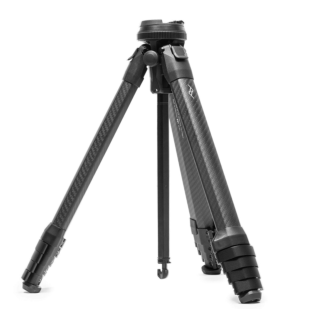 Peak Design Travel Tripod, Aluminum, Compact Design, Quick Setup and Takedown, Pro-Level Stability, Ergonomic Ball Head, Compact and Portable Travel Tripod for Camera and Phone, 20 lb Capacity