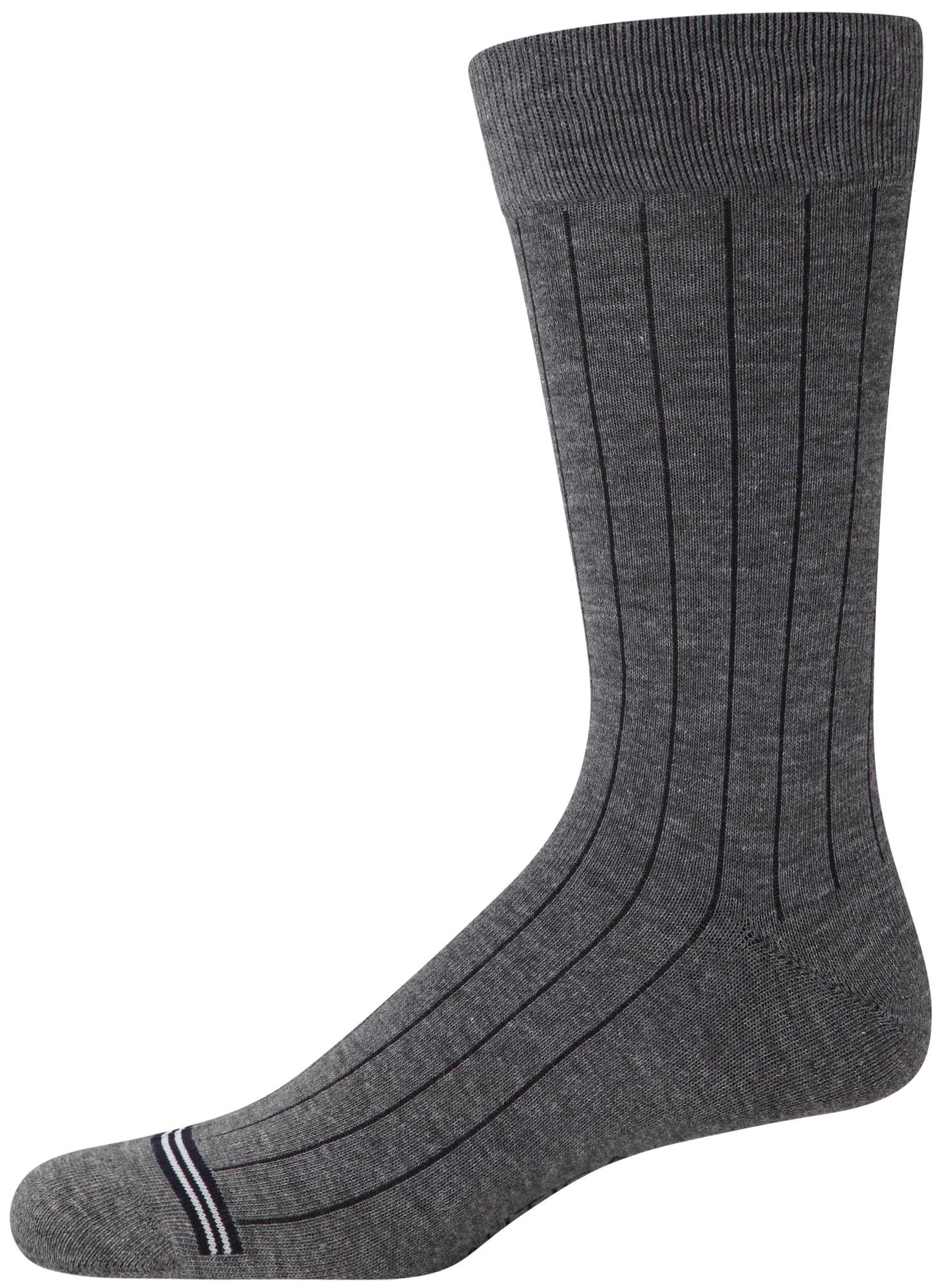 Nautica Mens Dress Socks - 5 Pack Breathable Comfort Stretch Crew-Length Work Socks for Men for Business Formal Wear (6-12.5)