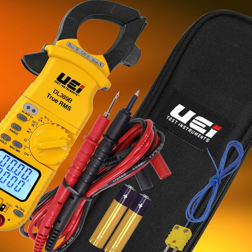 UEi Test Instruments DL389B True RMS Dual Display Clamp Meter
