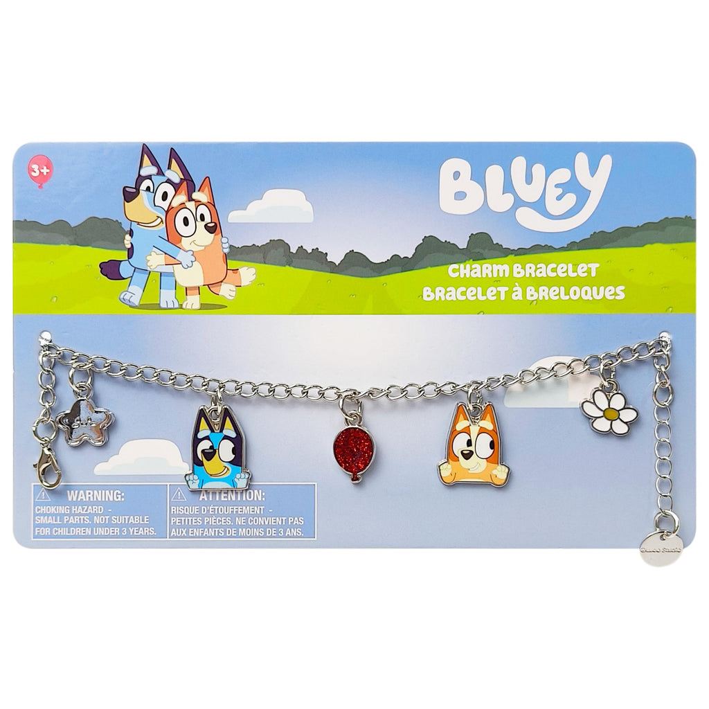LUV HER 7" Minecraft Bracelet with 4 Metal Charms - Minecraft -Ages 3+