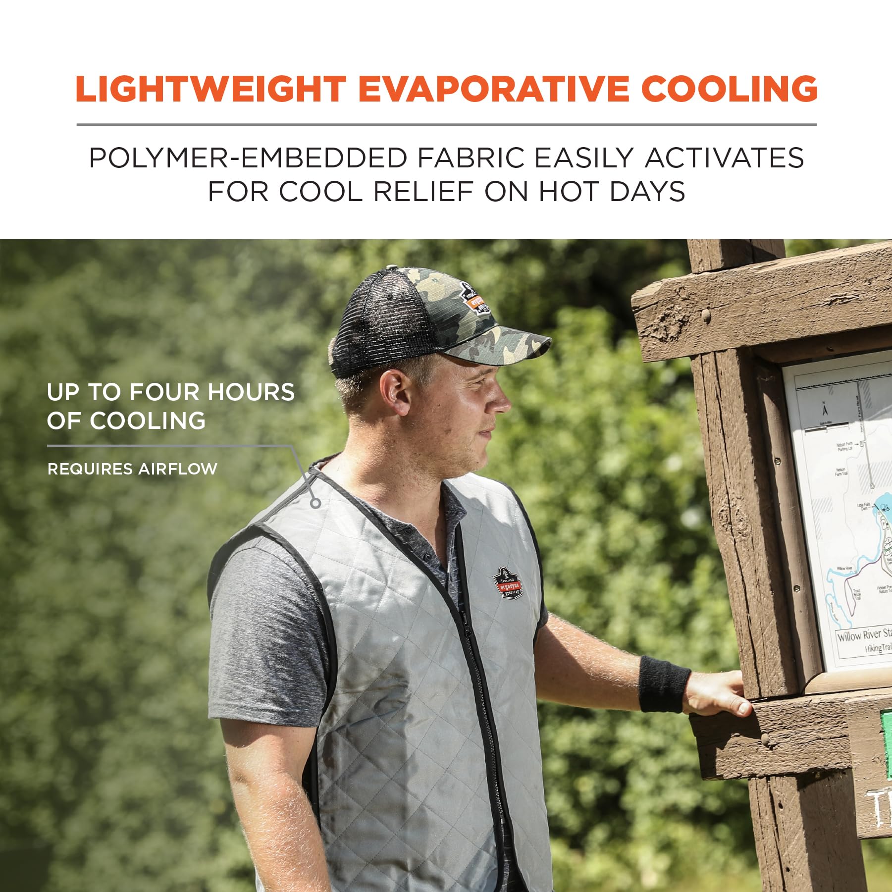 Ergodyne Chill-Its 6665 Evaporative Cooling Vest