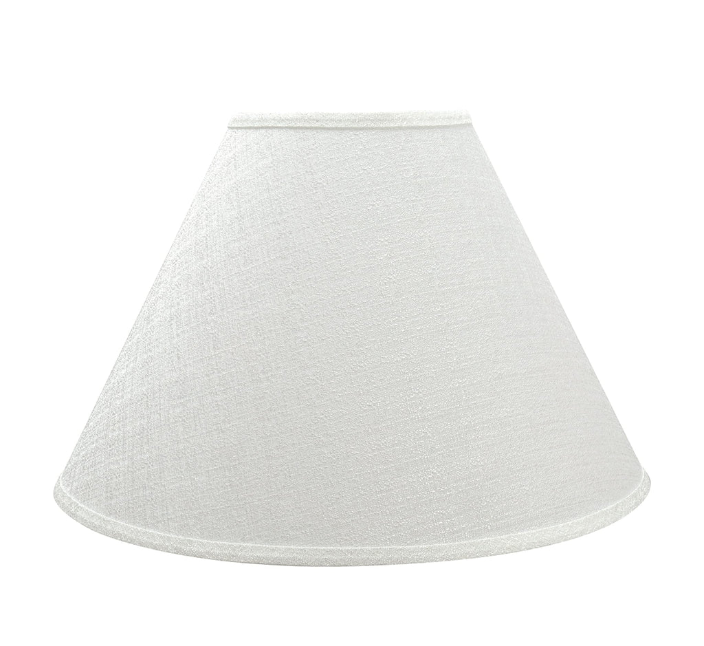 Aspen Creative 32083 Transitional Hardback Empire Shaped Spider Construction Lamp Shade in Brown, 18" wide (7" x 18" x 12 1/2")