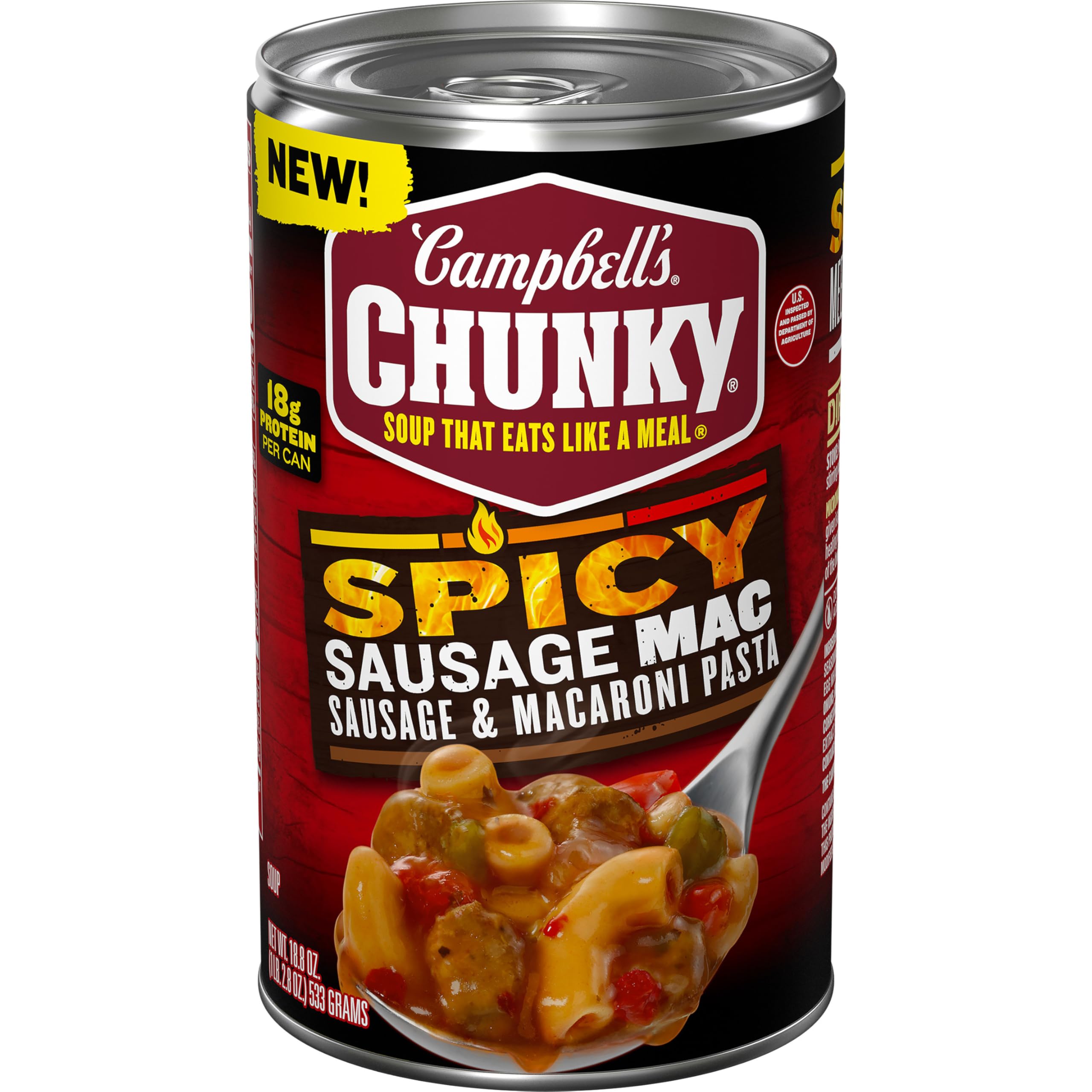 Campbell’s Chunky Soup, Savory Pot Roast Soup, 18.8 oz Can