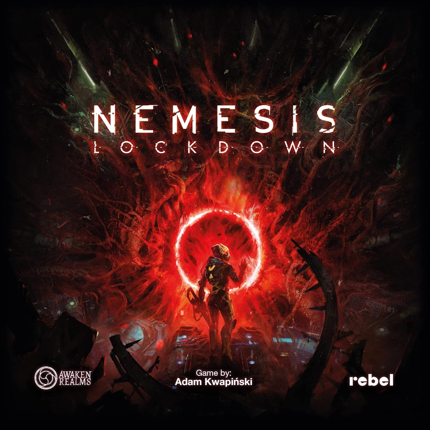 Nemesis Lockdown - Sci-Fi Horror Tabletop Miniatures Strategy Game, Cooperative Adventure for Teens & Adults, Ages 14+, 1-5 Players, 90-180 Min Playtime