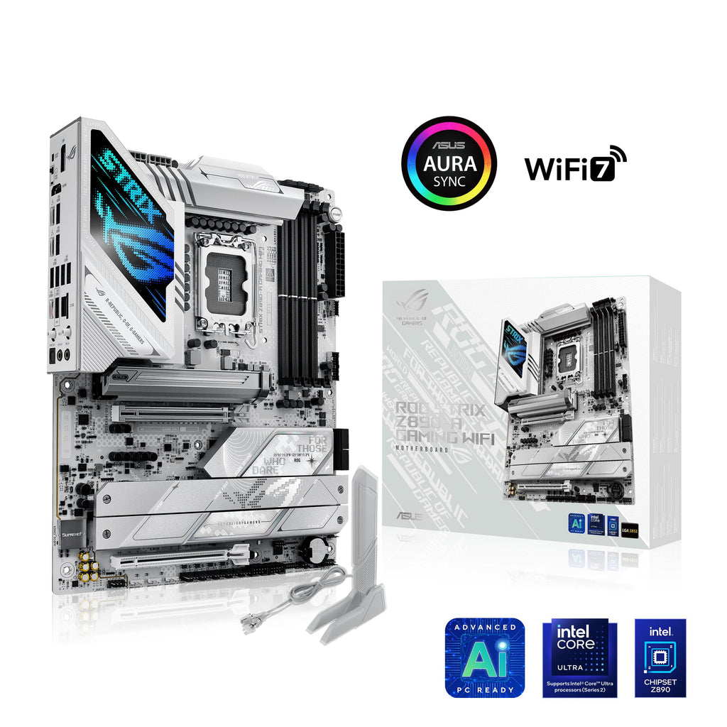 ASUS ROG Strix Z790-E Gaming WiFi 6E LGA 1700(Intel 14th,13th&12th Gen) ATX gaming motherboard(PCIe 5.0, DDR5,18+1 power stages,2.5 Gb LAN,Thunderbolt 4,5xM.2, 1xPCIe 5.0 M.2,Front panel USB 3.2 port)