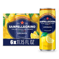Sanpellegrino Italian Sparkling Drink Limonata, Sparkling Lemon Beverage, 6 Pack Of Cans 11.15 fl oz