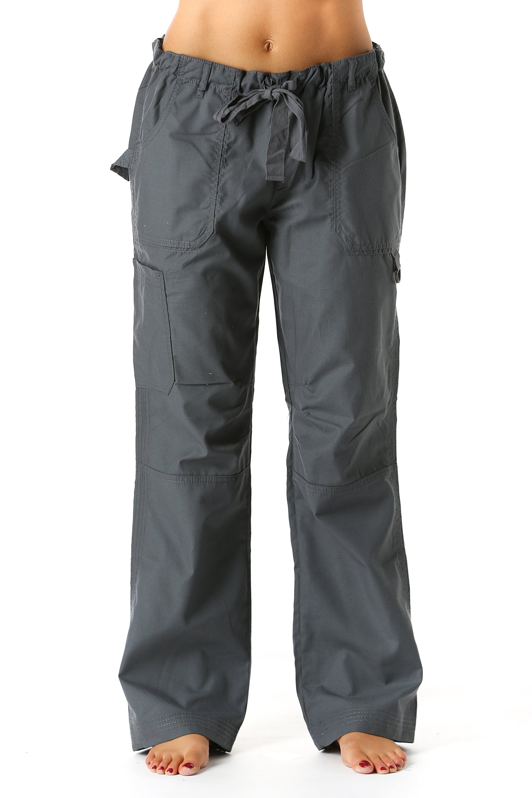 Just Love Womens Utility Solid Scrub Pants