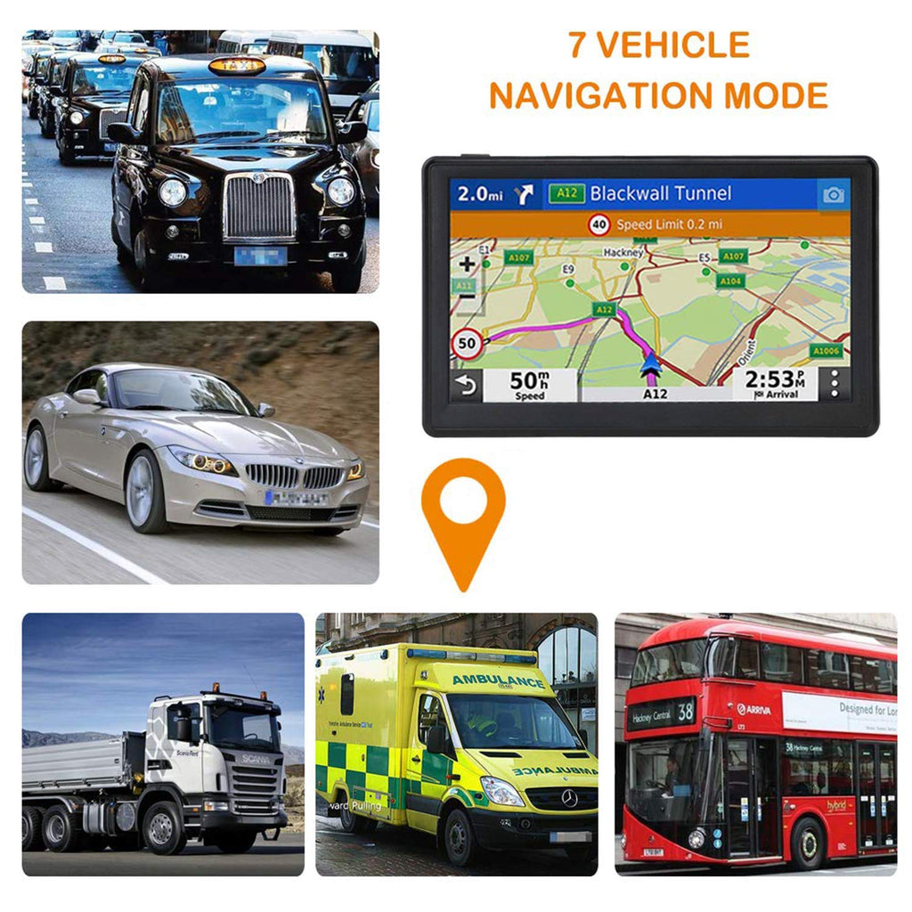 OHREX N700 GPS Navigator for Car Truck RV, Truck GPS Commercial Drivers,Large 7”Trucker GPS,Latest 2026 Map with Free Lifetime Updates,Custom Routing,Driver Alerts