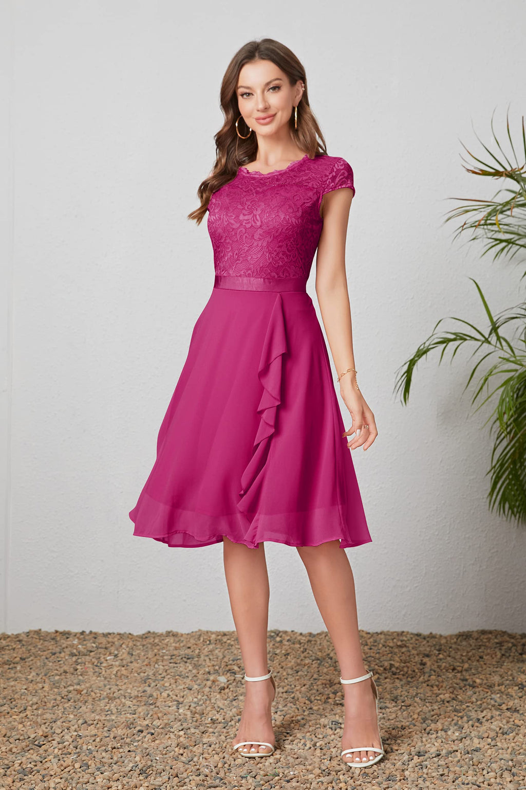 Women's Cocktail Dresses for Women Evening Party, Tea Party Dress for Women 2025 Wedding Guest Dress Prom Semi Formal Dress