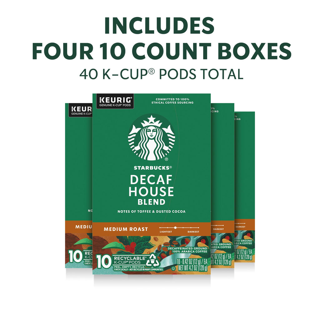 Starbucks House Blend, K-Cup for Keurig Hot Brewers, 72-Count